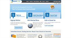 Desktop Screenshot of churchtextpro.com